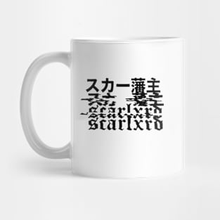 Scarlxrd White Xn Black 2 Mug